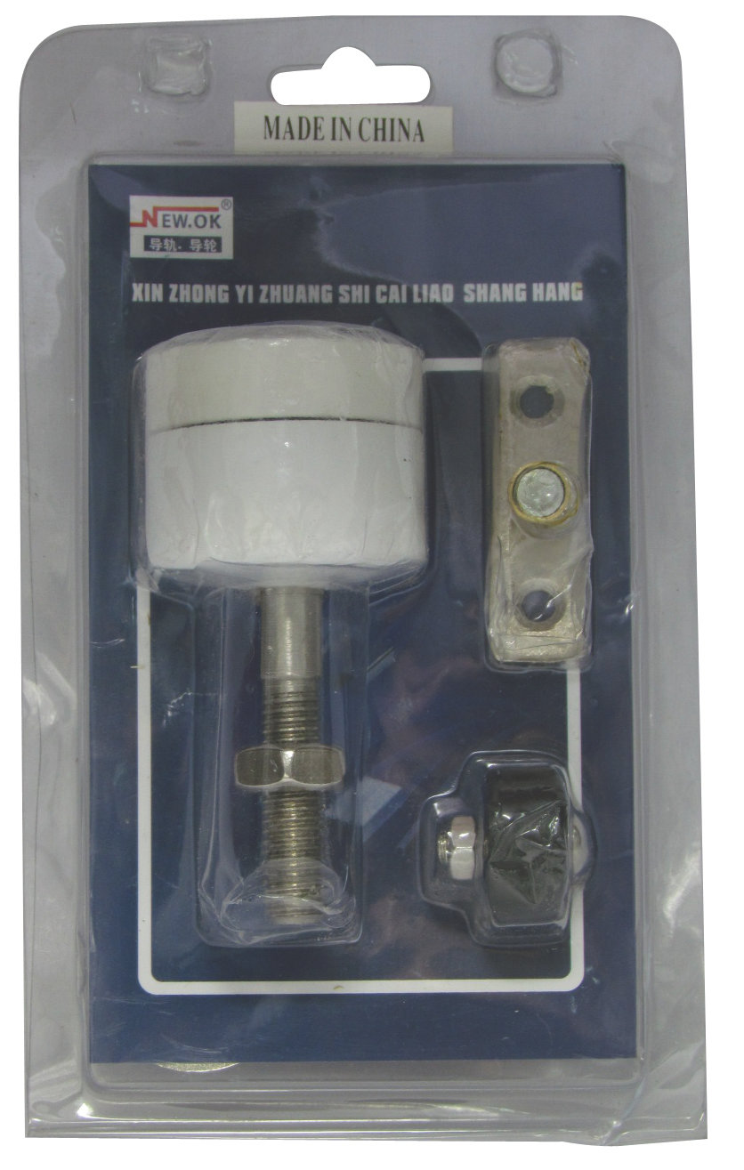 Sliding Roller & Plate B-317 Sliding Fittings Premium Hardware for Door Cabinet Window Furniture and Interior Use